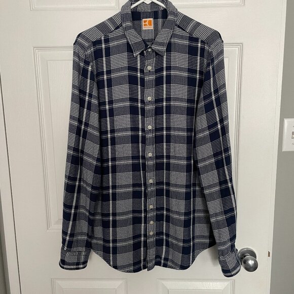 Hugo Boss Orange Men's Plaid Shirt - L - Picture 3 of 8